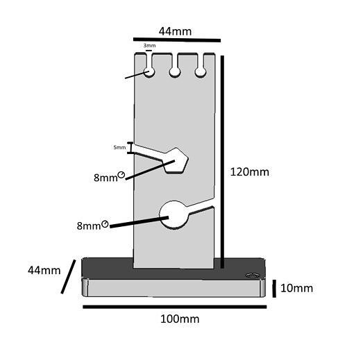 Cable Manager 3D Printable 3D print model