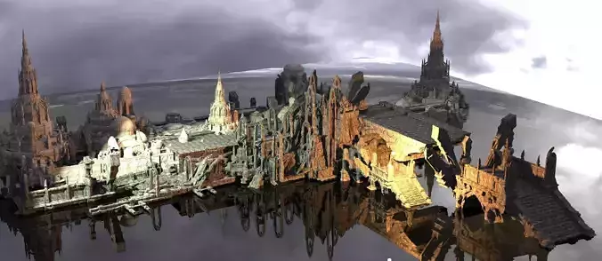 Osgiliath Ruins  3D model