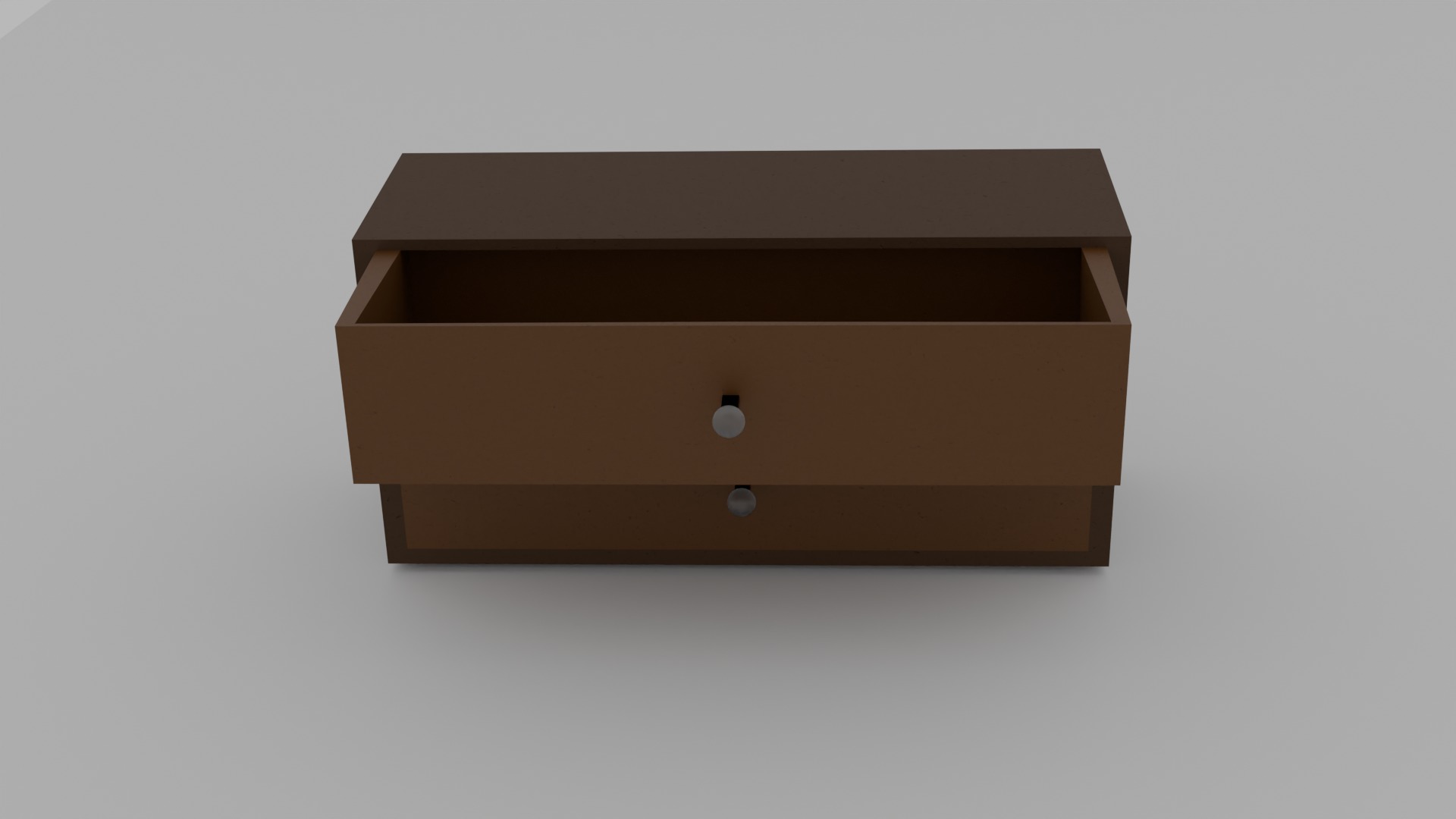 Wooden Drawer Probs Manuall Material LowPoly Free low-poly 3D model_1
