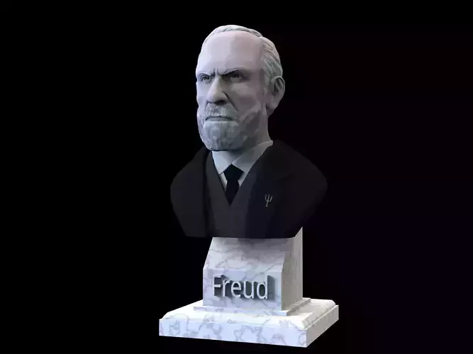Sigmunf Freud Bust 3D print model