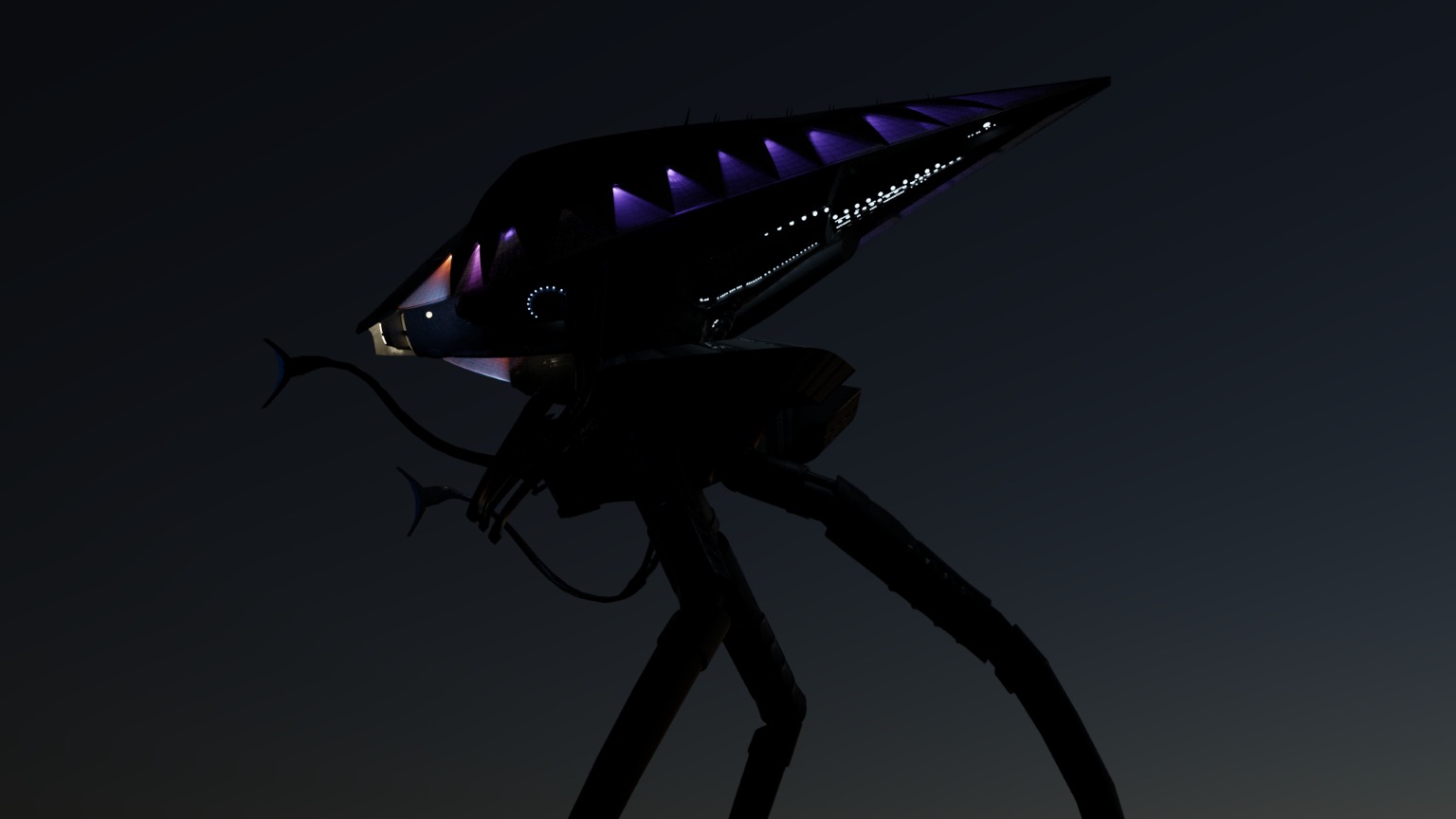 War Of The Worlds Tripod 3D model_3