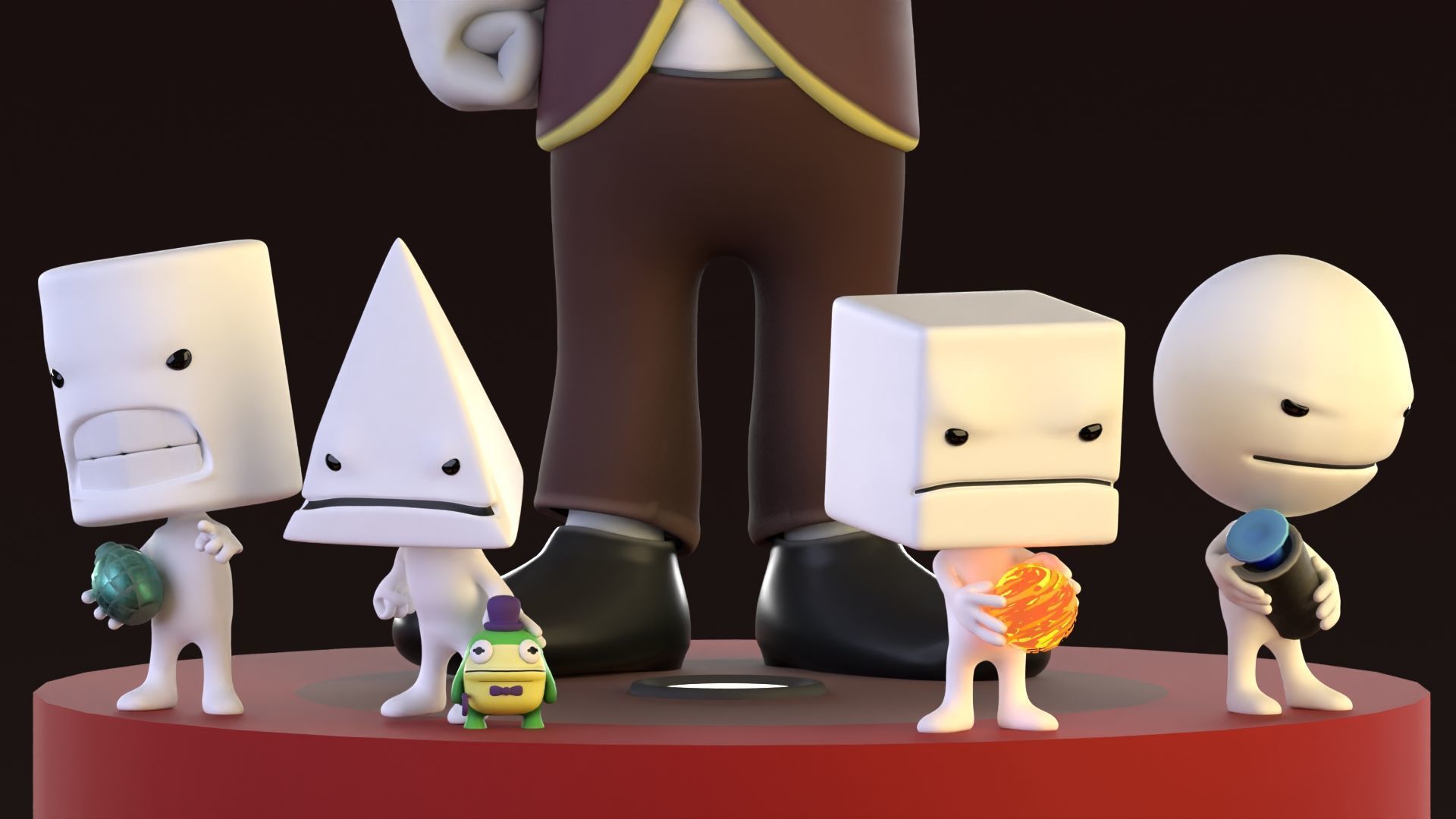 Battleblock Theater 3D model_2