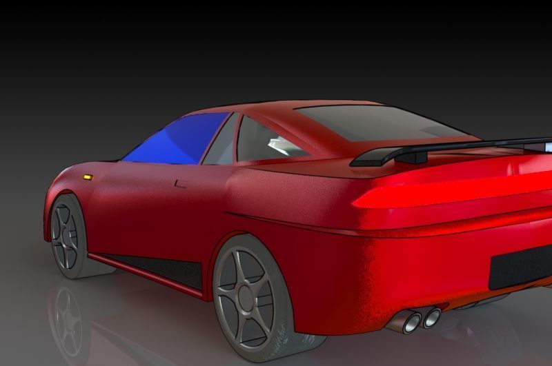Mitsubishi 3000 GT Free 3D print model_1