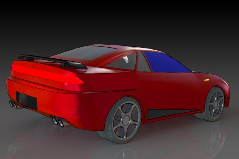 Mitsubishi 3000 GT Free 3D print model_2