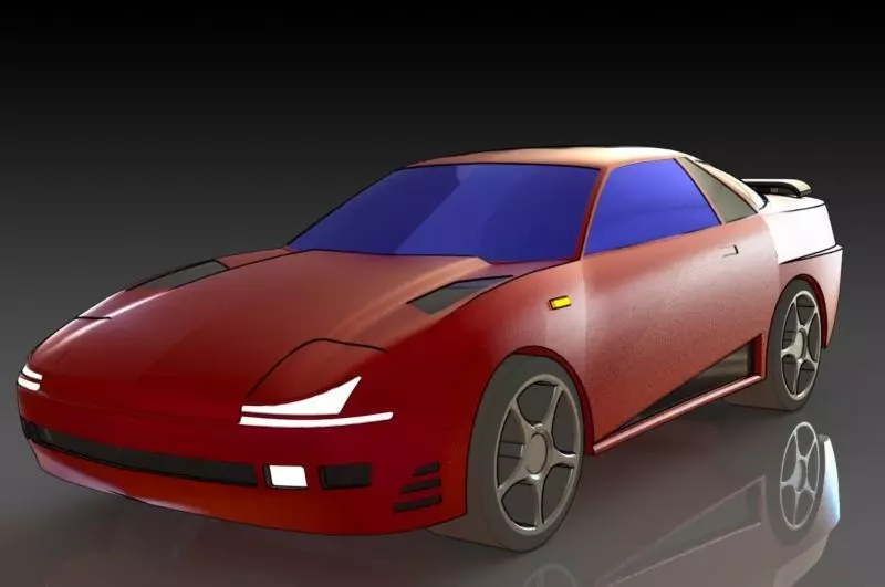 Mitsubishi 3000 GT Free 3D print model_0