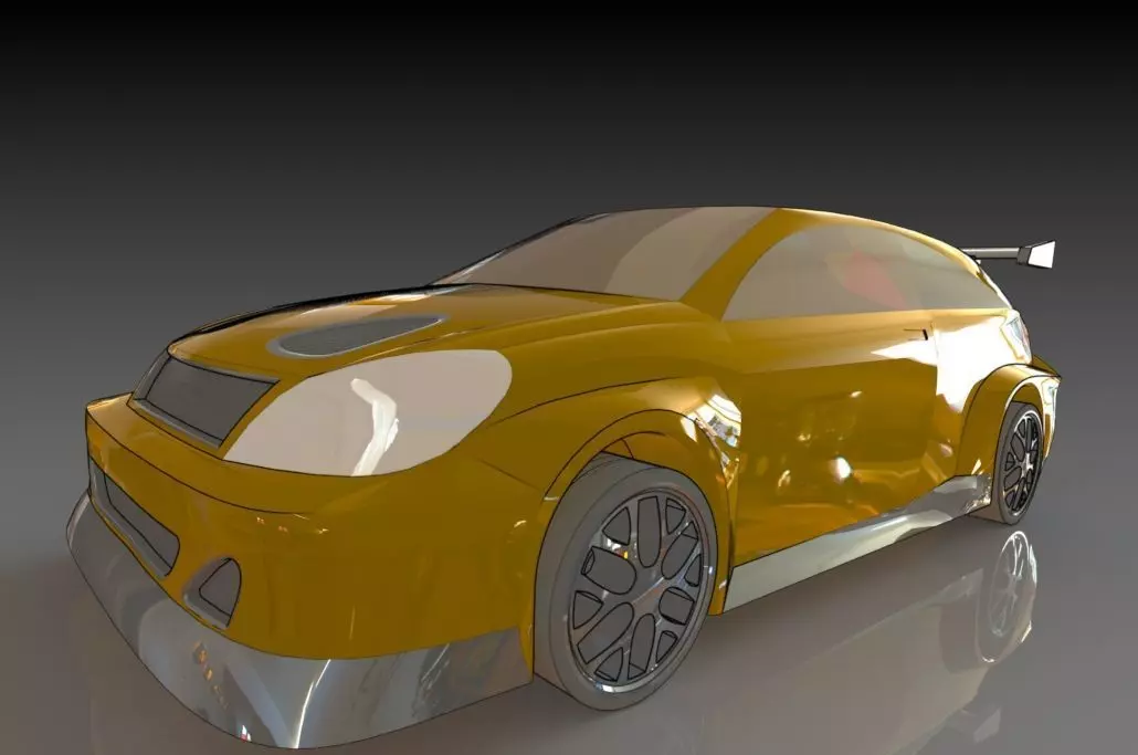 Opel Astra Free 3D print model