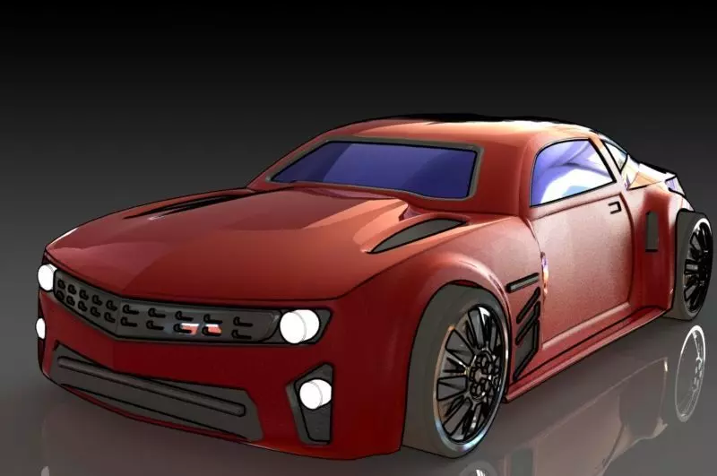 Chevrolet Camaro Free 3D print model_0
