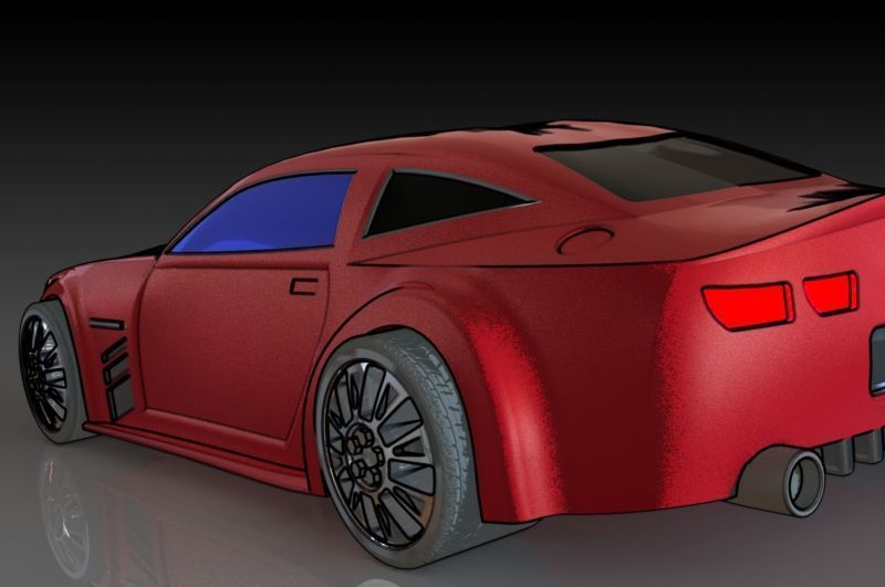 Chevrolet Camaro Free 3D print model_1