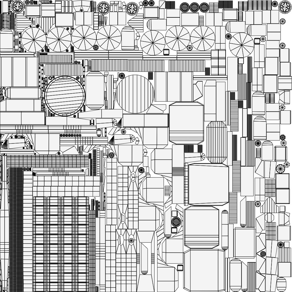 Tactical Wheeled UAV with Dual Propeller Lift System Low-poly 3D model_14