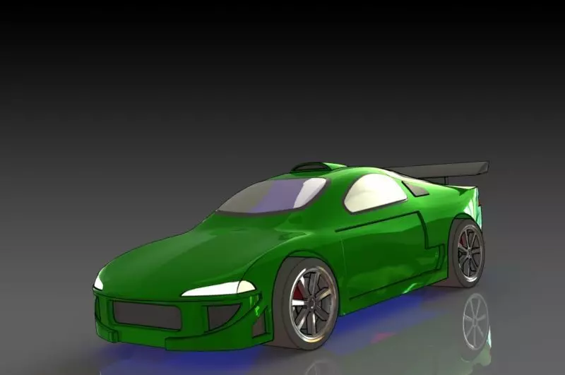 Mitsubishi Eclipse Free 3D print model