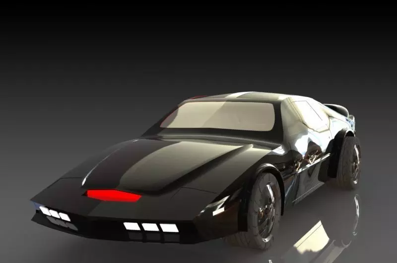 Pontiac Firebird Kitt Free 3D print model_0
