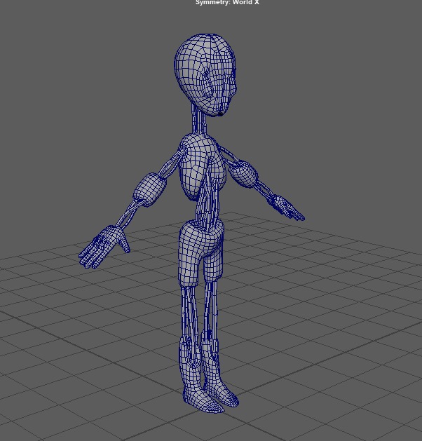 SCP 173 Low-poly 3D model_9