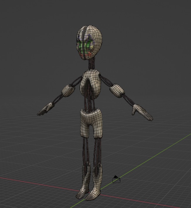 SCP 173 Low-poly 3D model_18