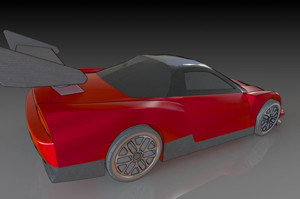 Honda NSX Free 3D print model_2