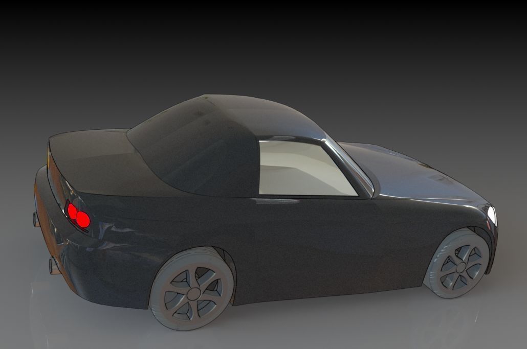 Honda S2000 Free 3D print model_2