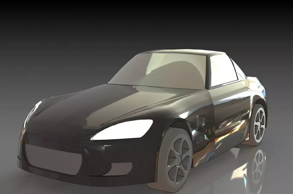 Honda S2000 Free 3D print model_0