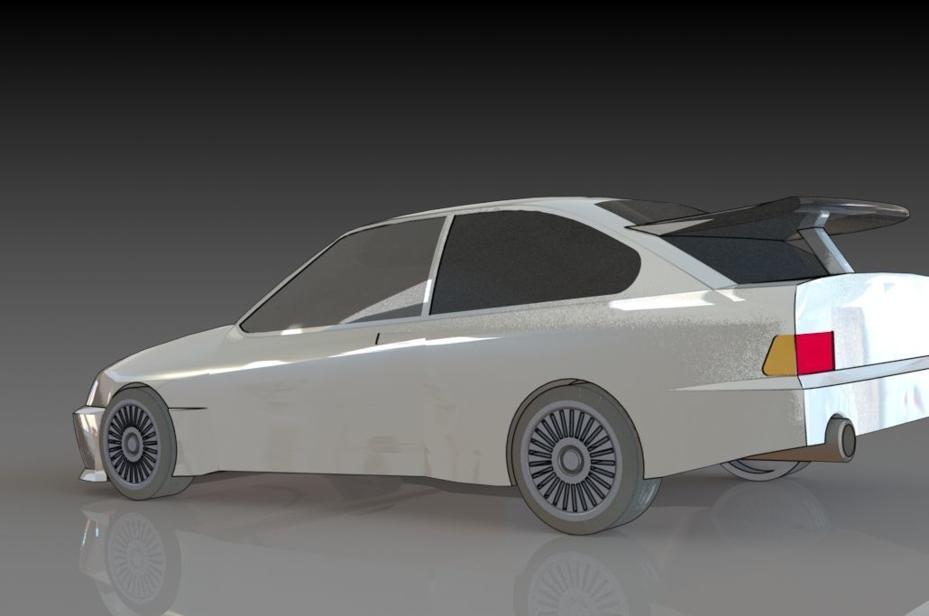 Ford Sierra Cosworth Free 3D print model_1