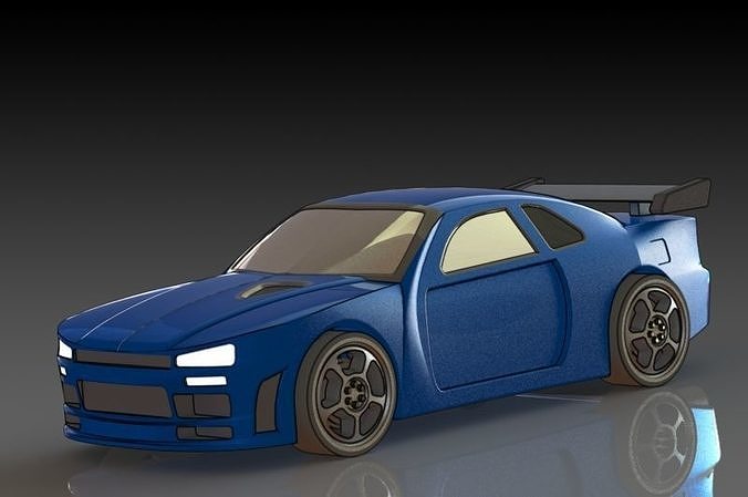 Nissan Skyline R34 Free 3D print model