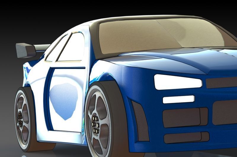 Nissan Skyline R34 Free 3D print model_3