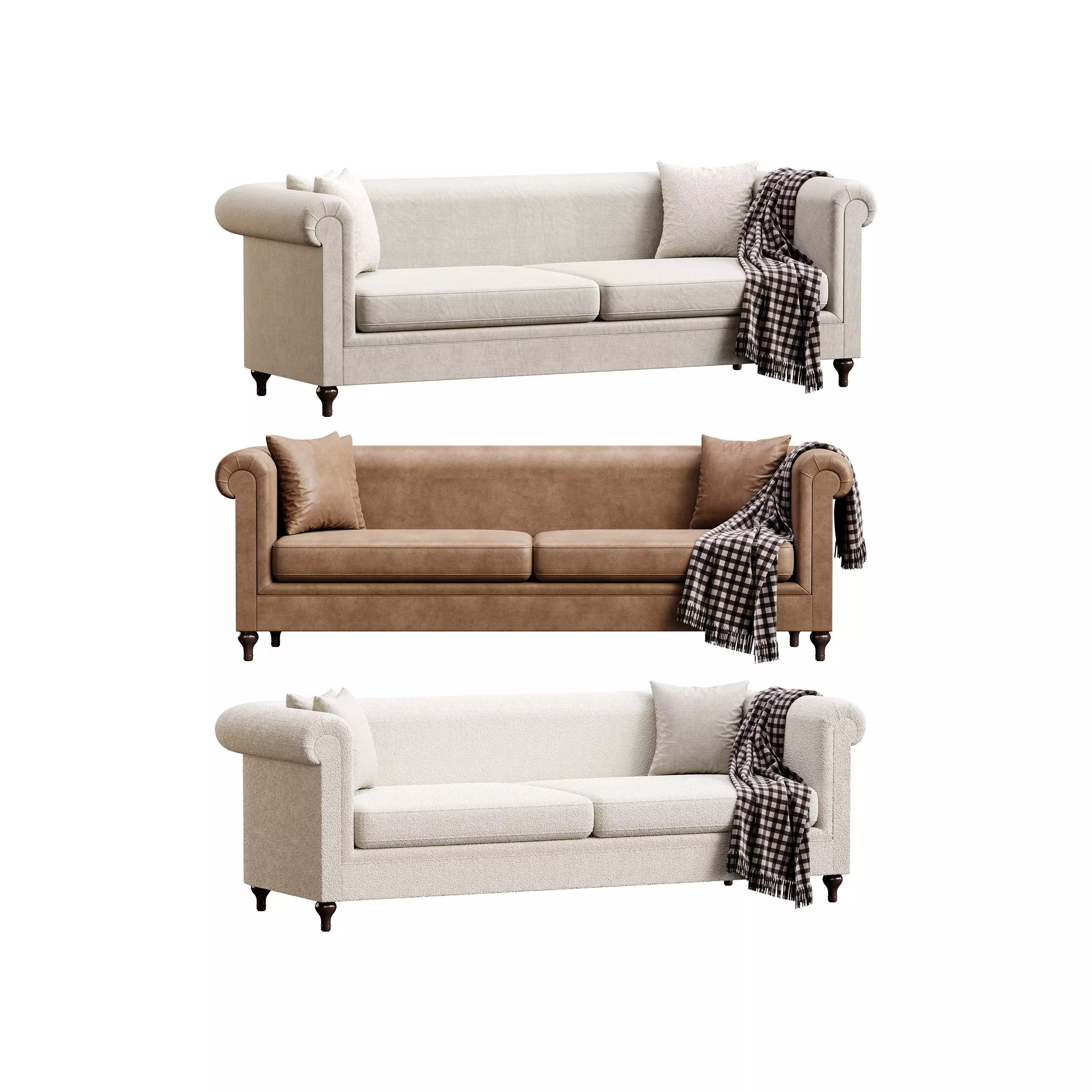 Sofa A71 by Delavega 3D model_0