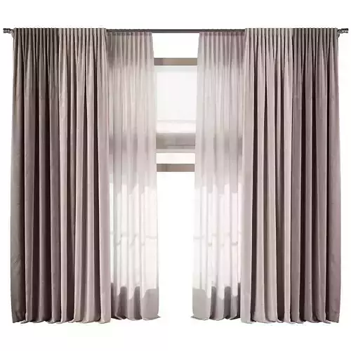 Curtain with Roman 52