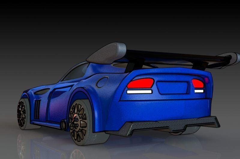 Dodge Viper Free 3D print model_1