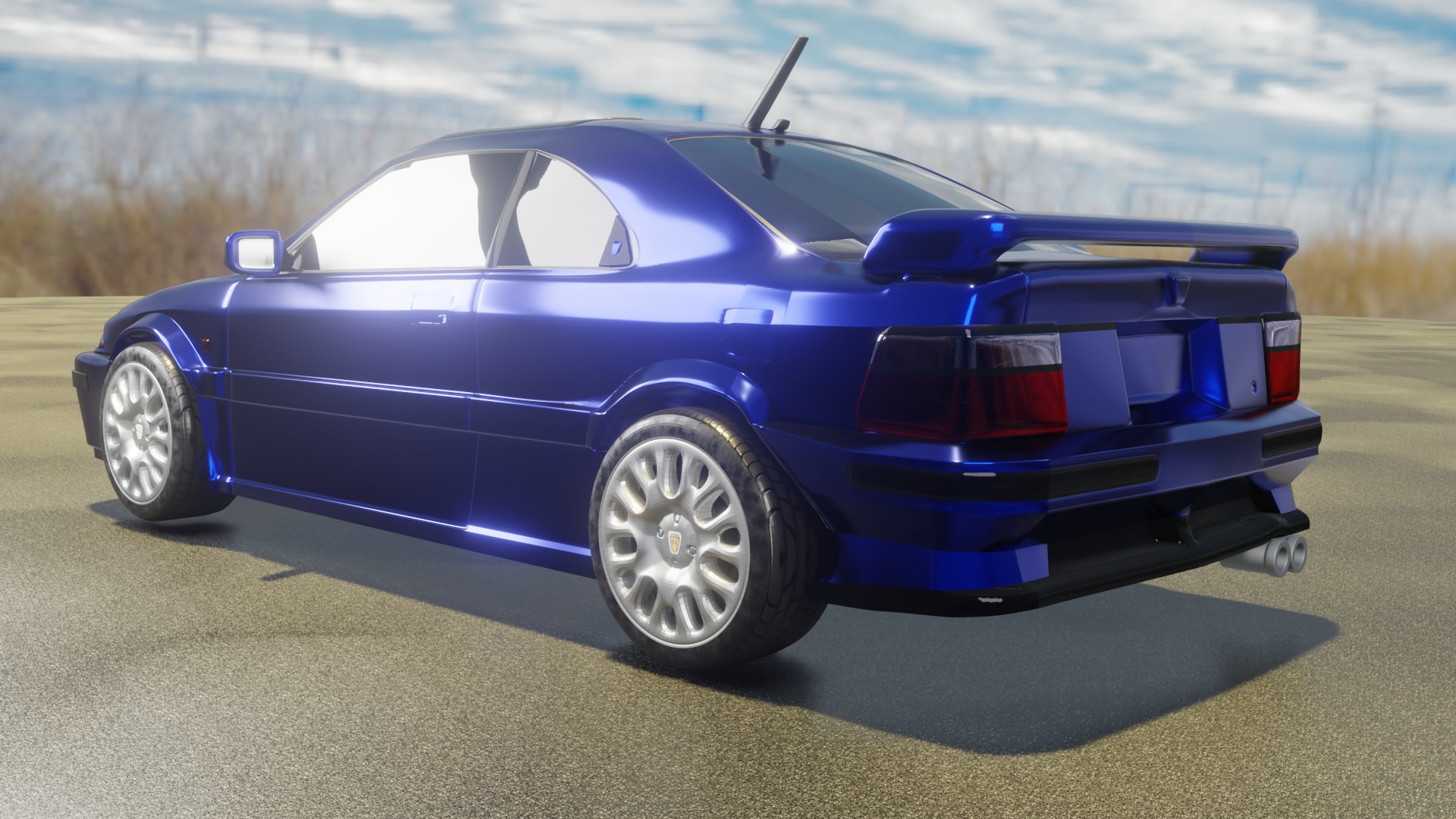 Rover 200 Coupe Tomcat 3D print model_1