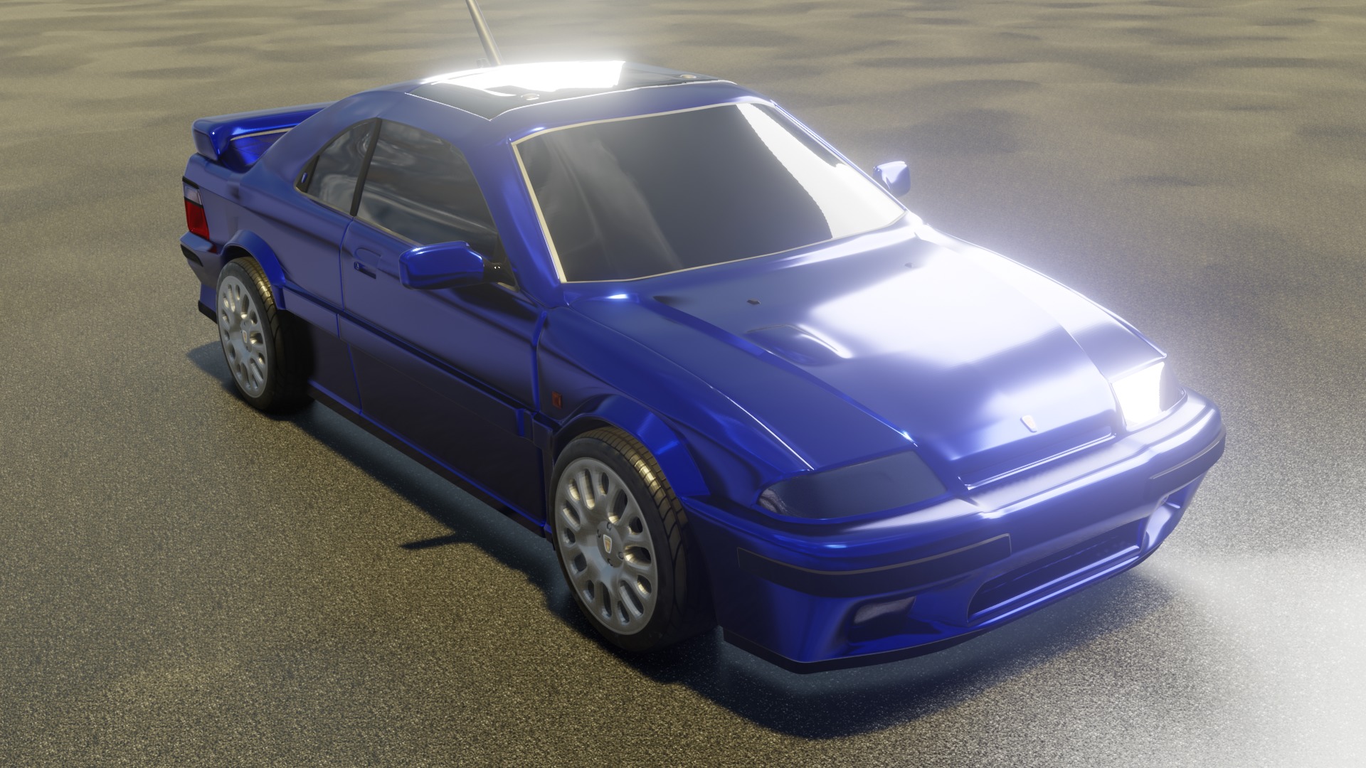 Rover 200 Coupe Tomcat 3D print model_2