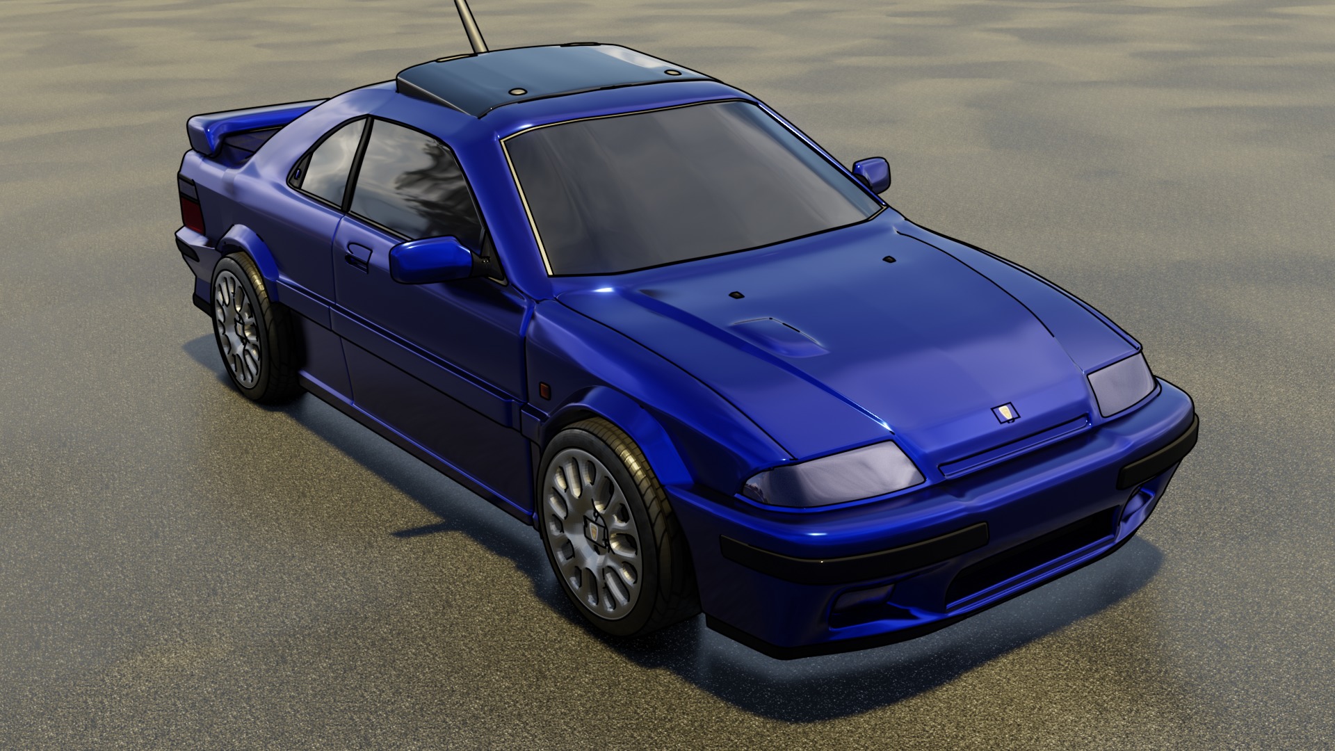 Rover 200 Coupe Tomcat 3D print model_5