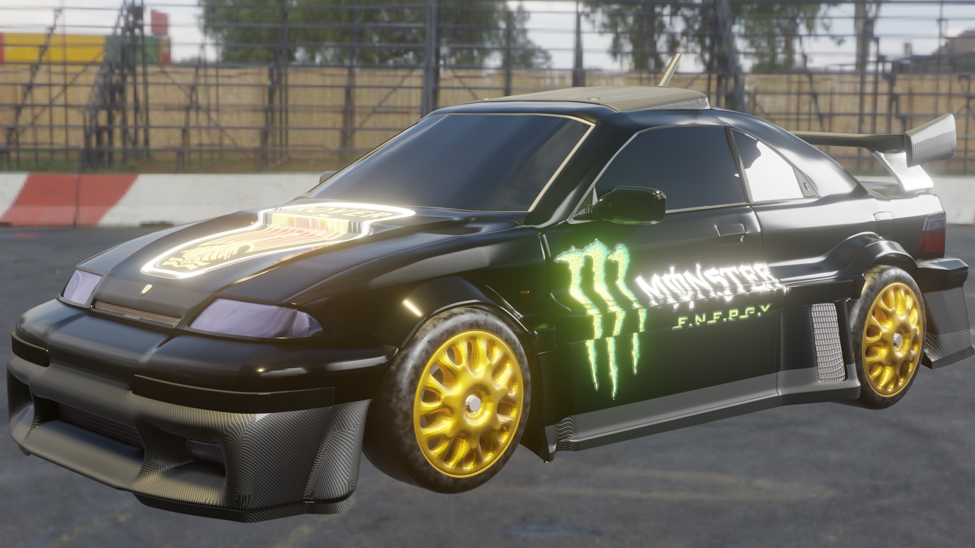 Rover 200 Coupe Tomcat 3D print model_11