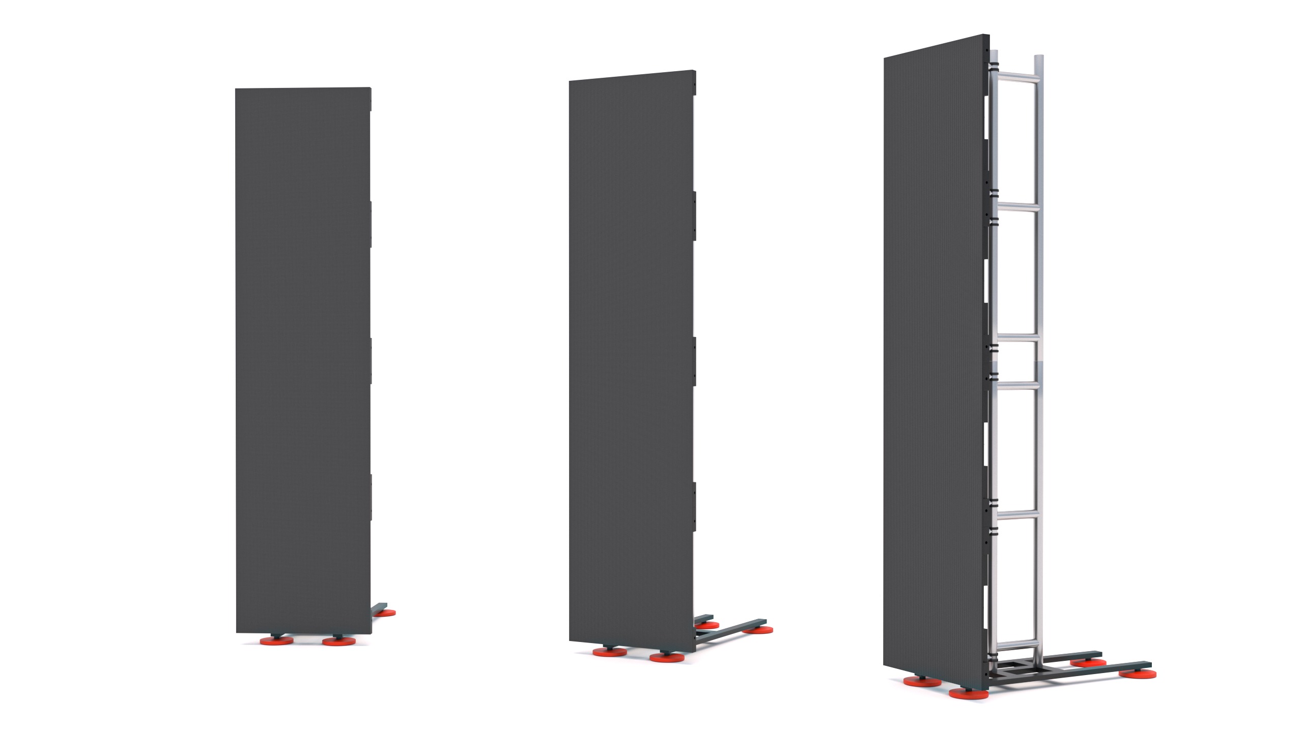 Led Video Wall v3 P2 and Truss 3D model_4