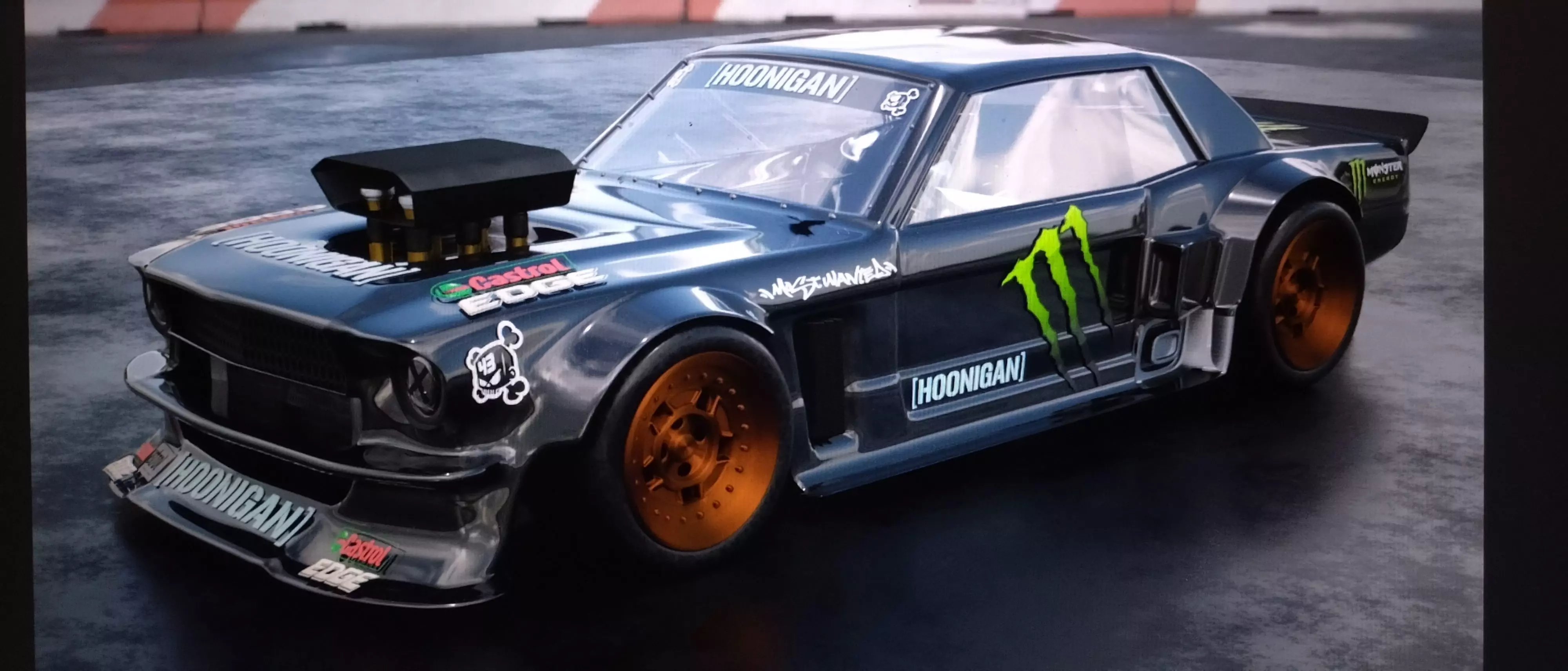 Ford Mustang Hoonicorn 3D print model_0