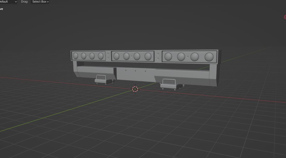 DTS LED Katana 3D model_11