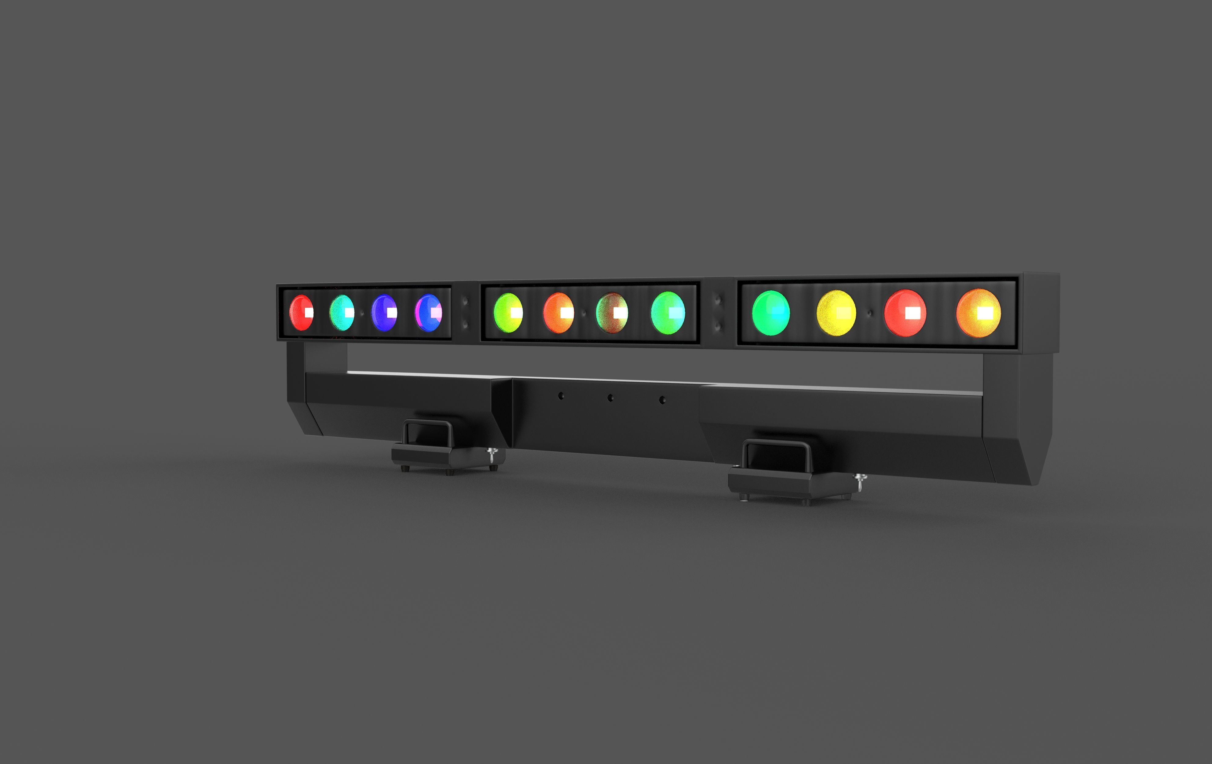 DTS LED Katana 3D model_4