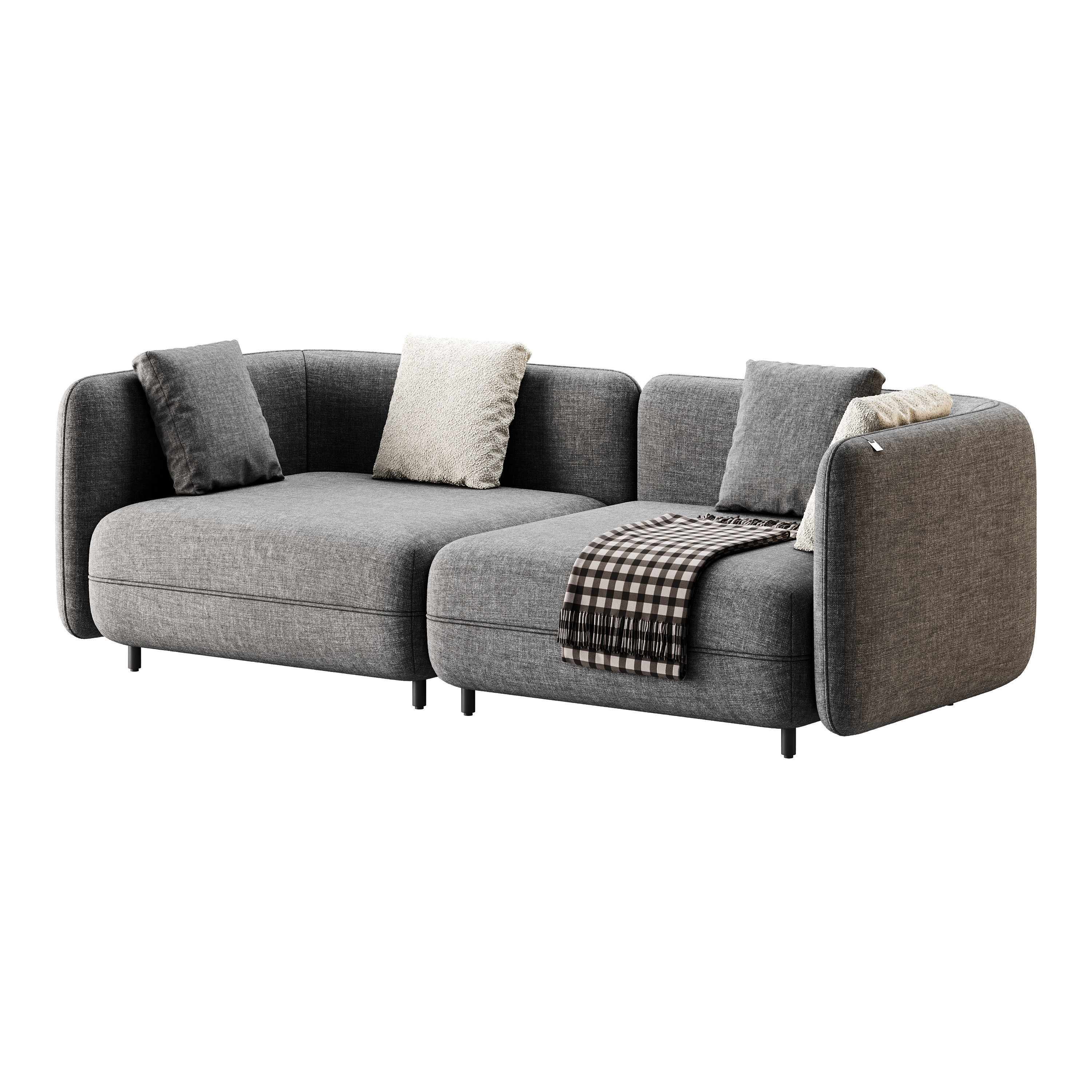 Sofa A123 by Delavega 3D model_7