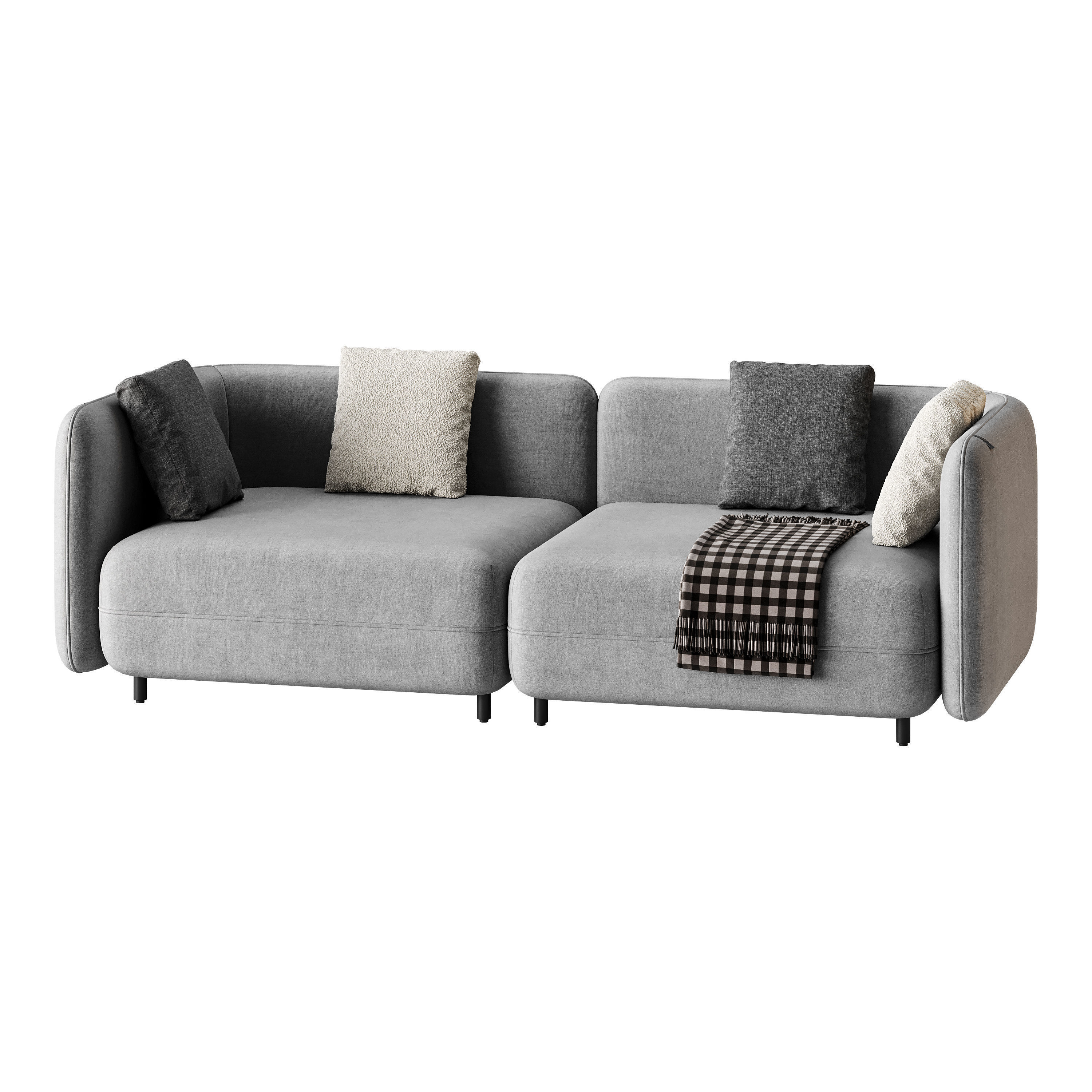 Sofa A123 by Delavega 3D model_1