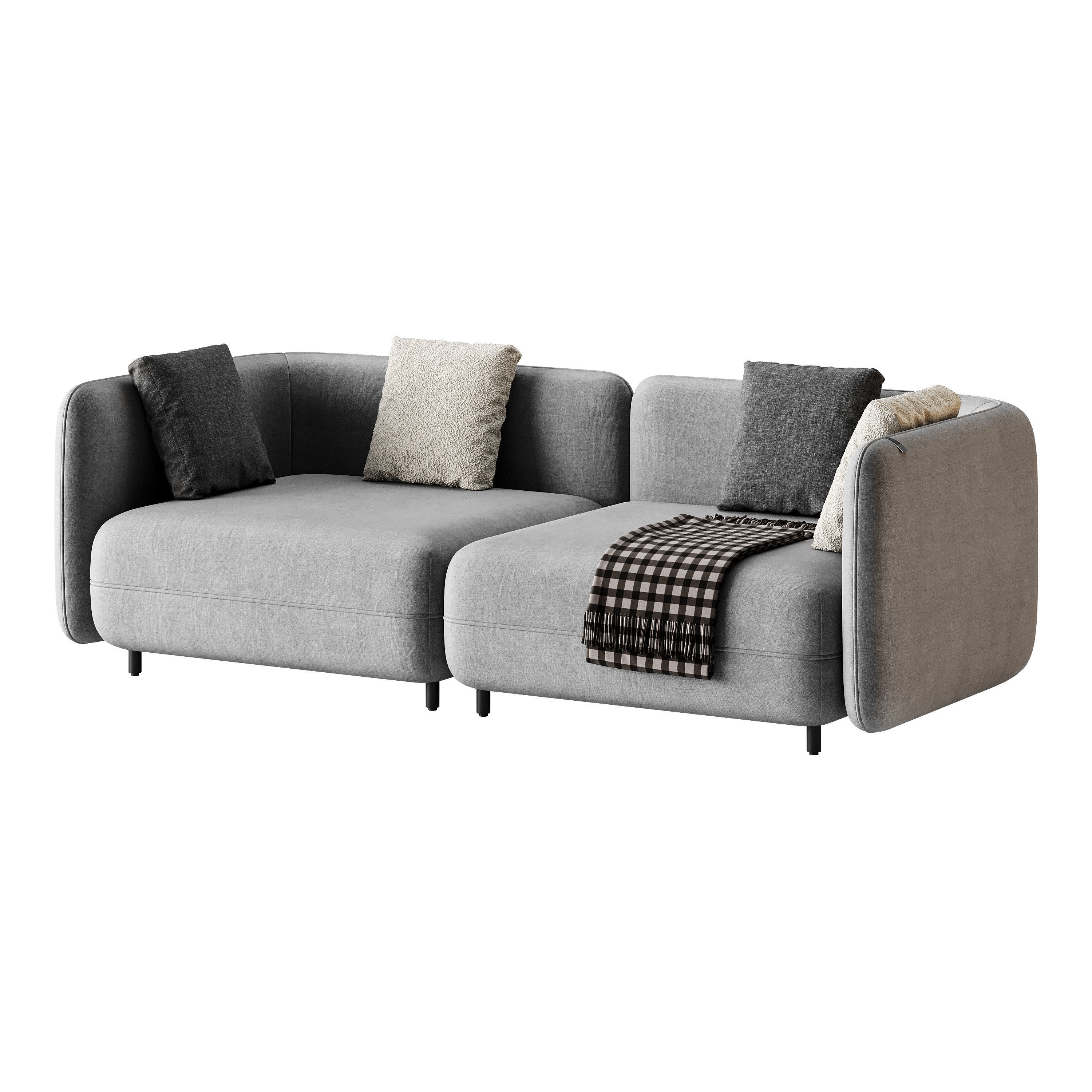 Sofa A123 by Delavega 3D model_3