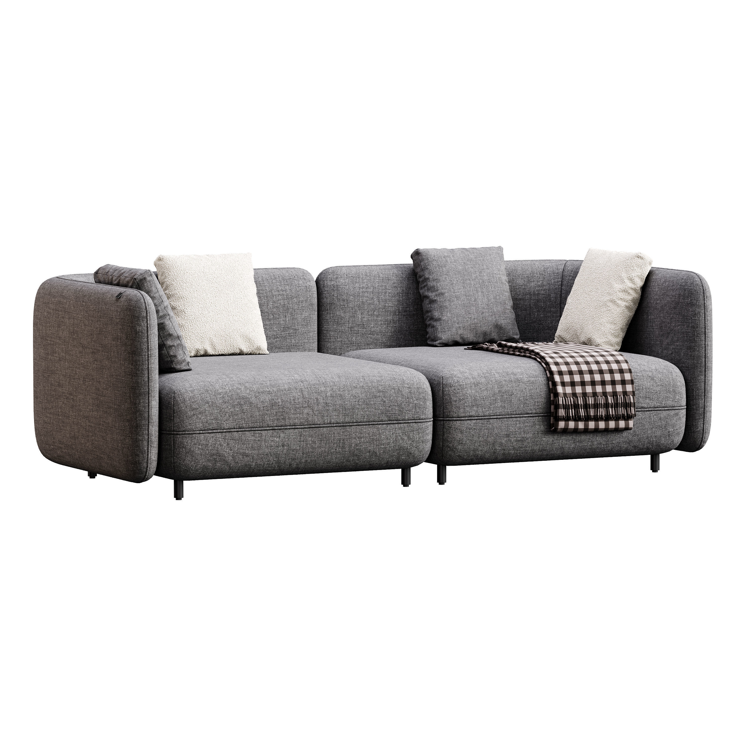 Sofa A123 by Delavega 3D model_2