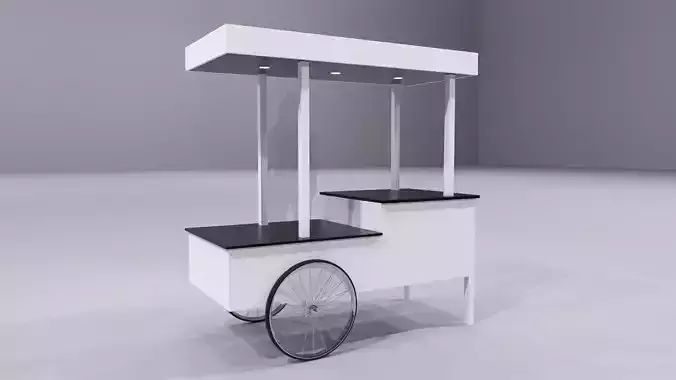 Pop Up Cart 3 3D model