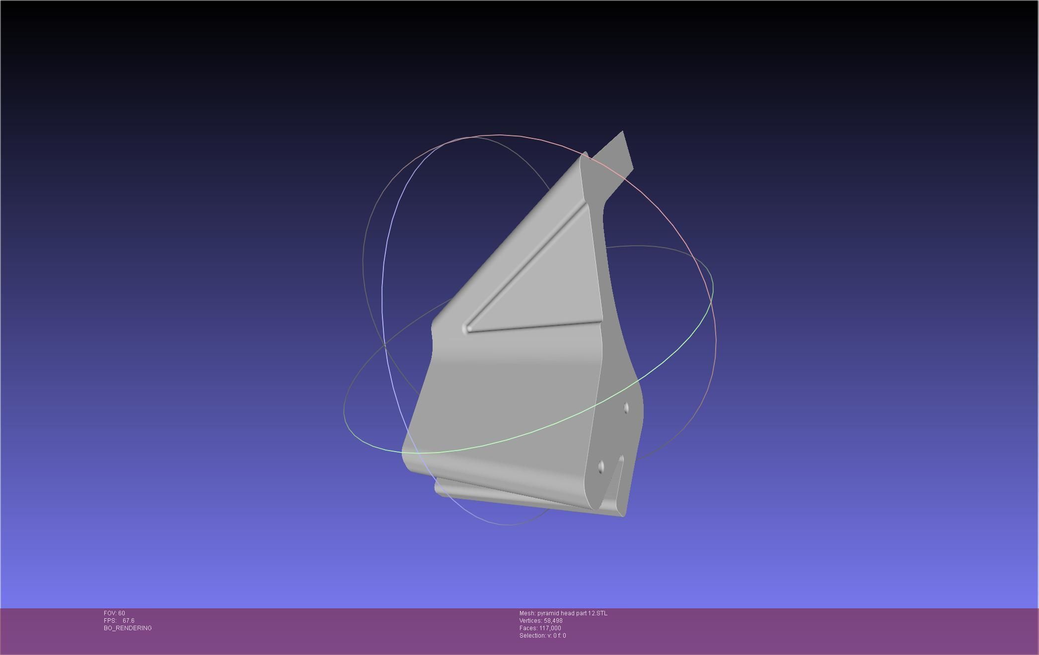 Pyramid Head 3D print model_93