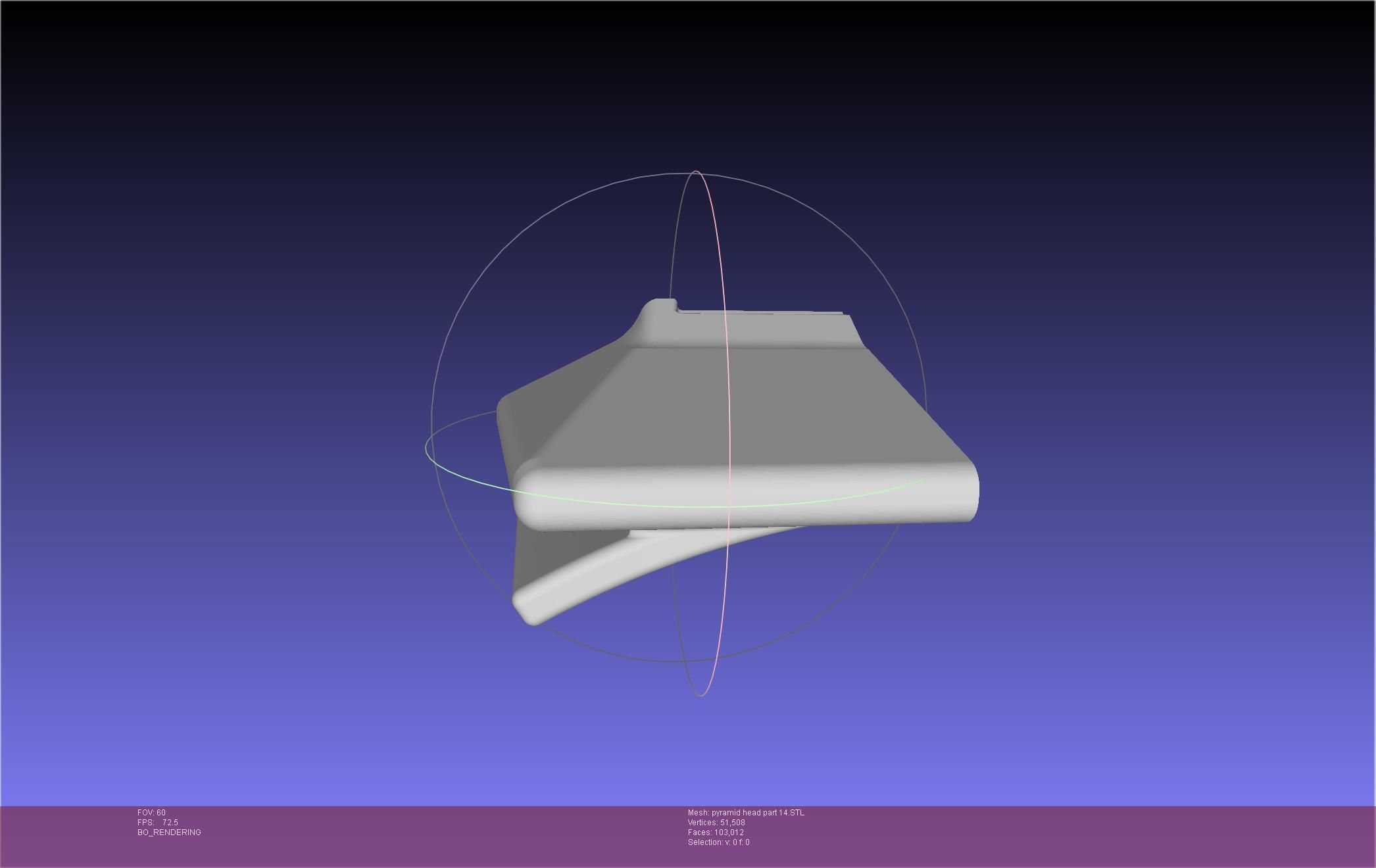 Pyramid Head 3D print model_117