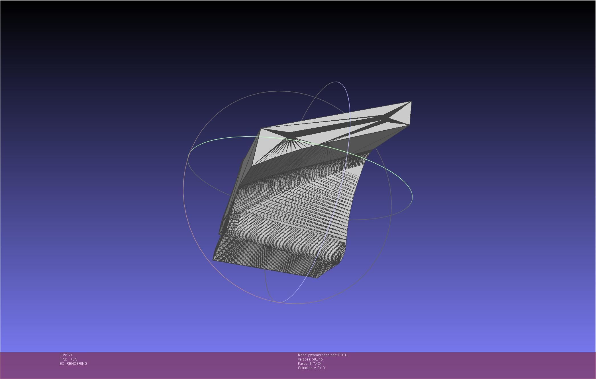 Pyramid Head 3D print model_116