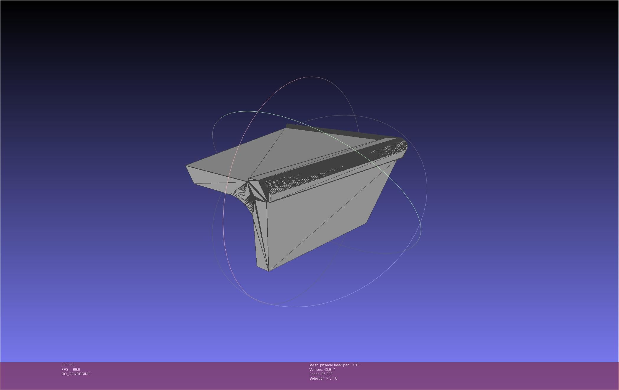 Pyramid Head 3D print model_42