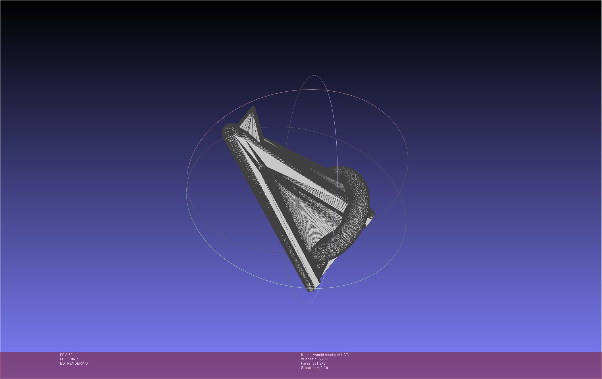 Pyramid Head 3D print model_29