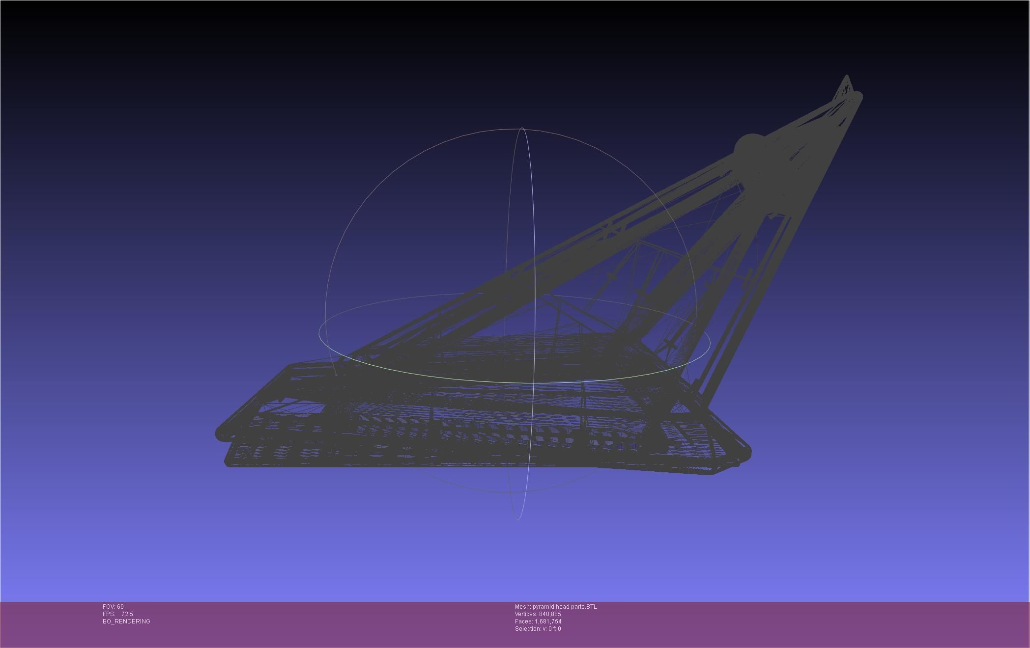 Pyramid Head 3D print model_145