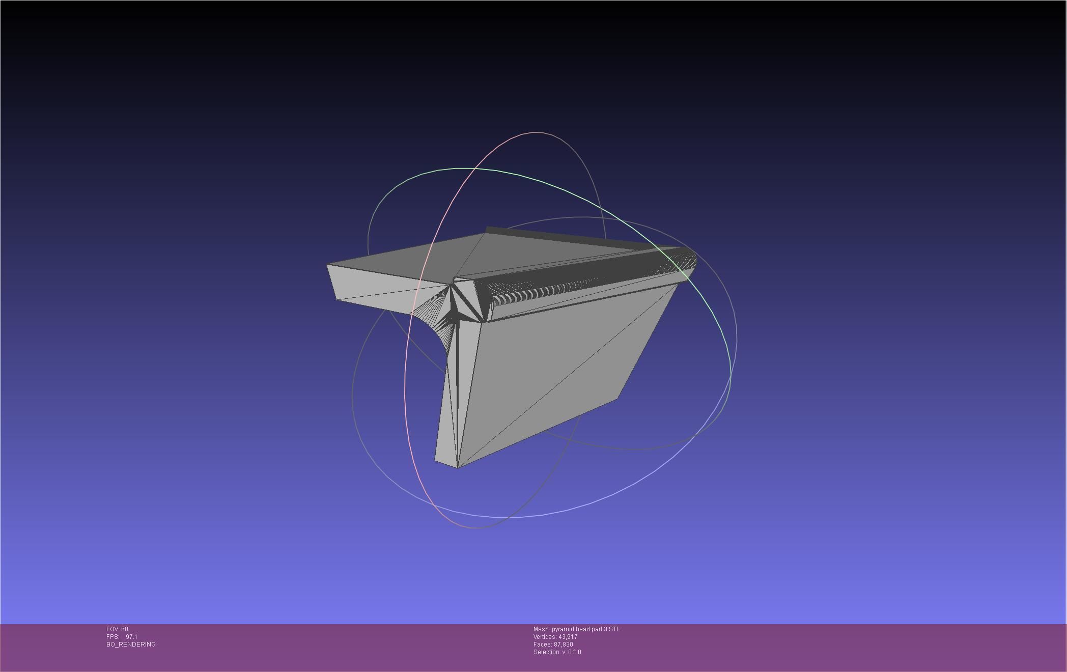 Pyramid Head 3D print model_46