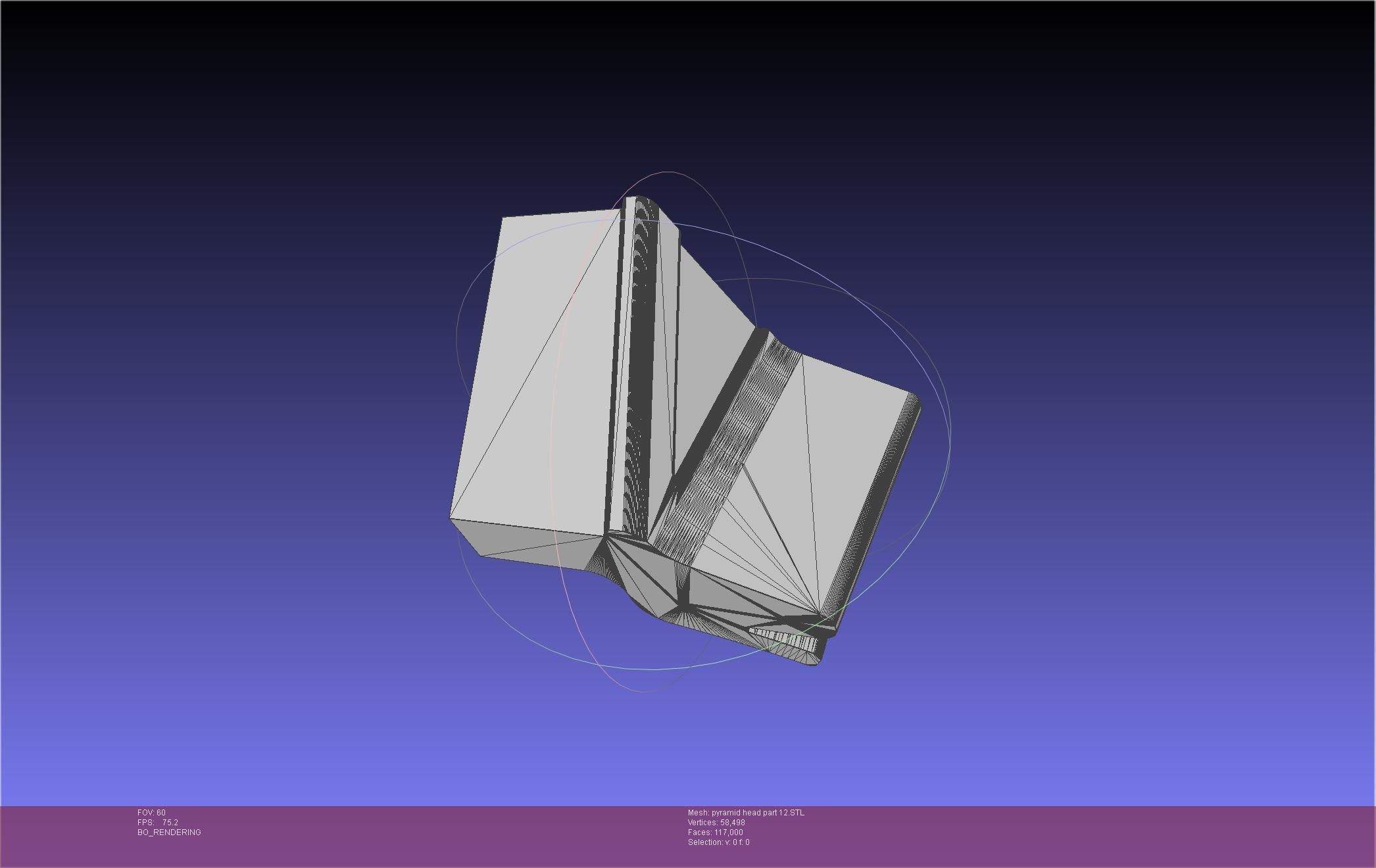 Pyramid Head 3D print model_108