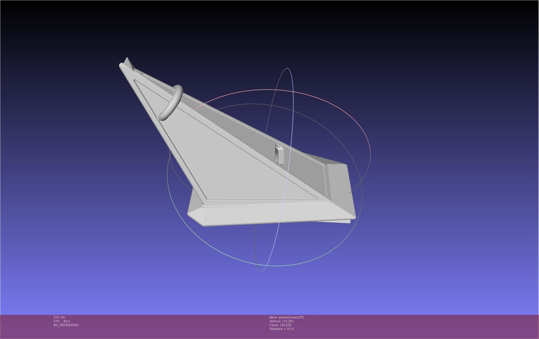 Pyramid Head 3D print model_27