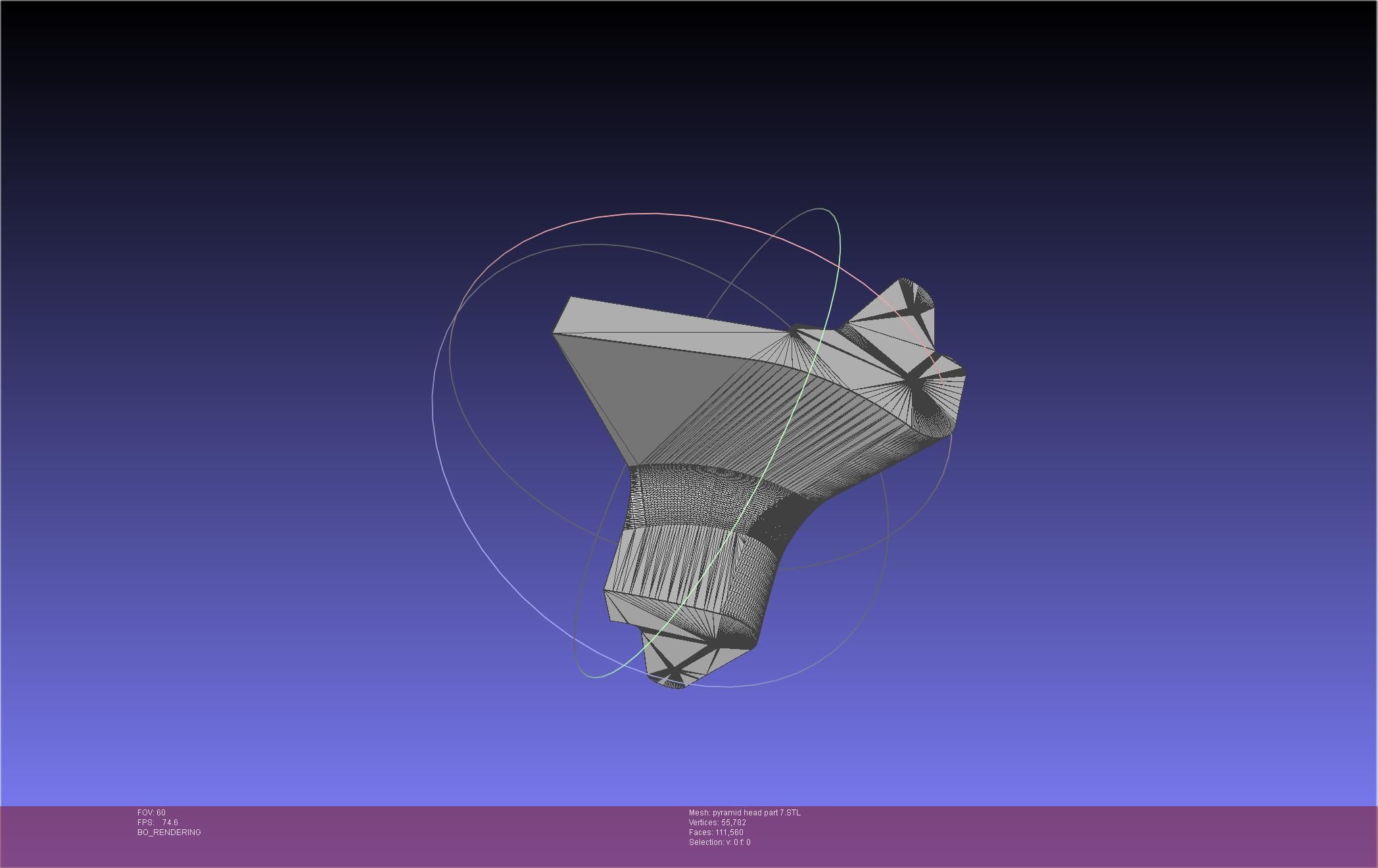 Pyramid Head 3D print model_71