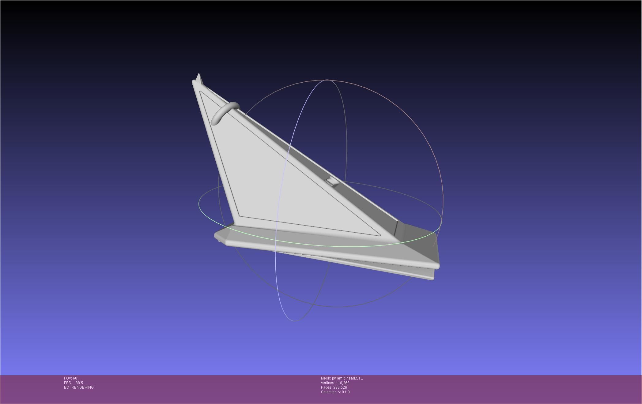 Pyramid Head 3D print model_13